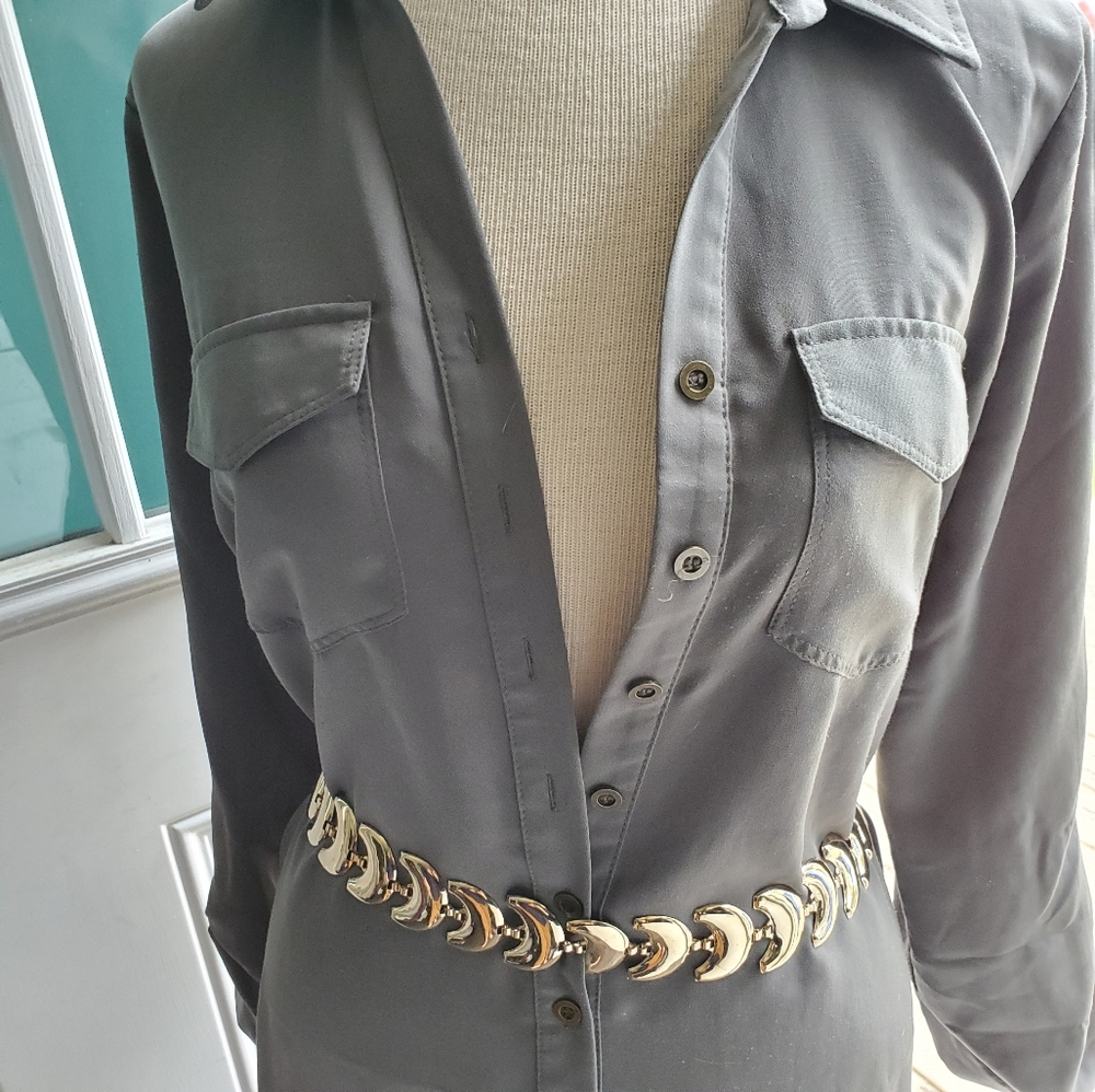Crescent Moon Chain belt new